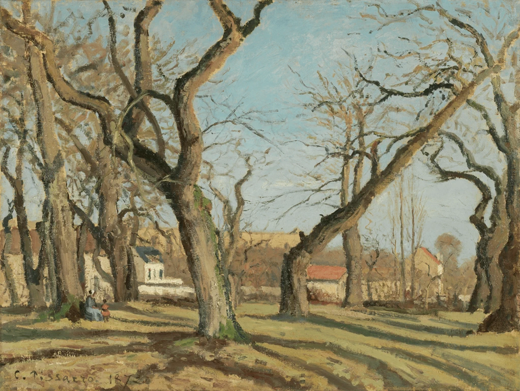 Boschi di castagni a Louveciennes - Nelson, Atkins Museum of Art, Kansas City